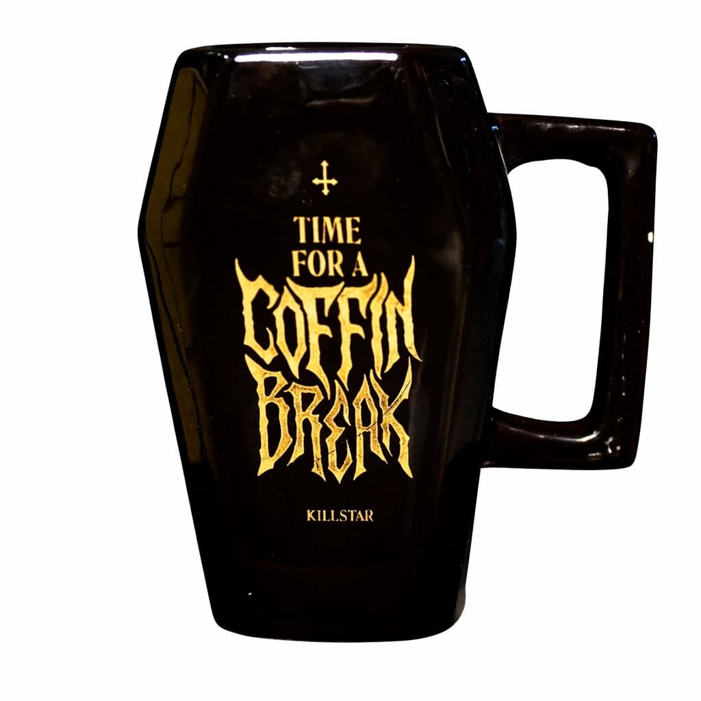 Coffin Break Gothic Coffee Mug
