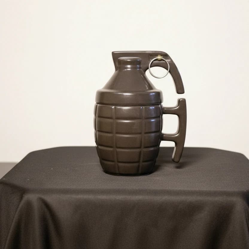 Hand Grenede Style Mug