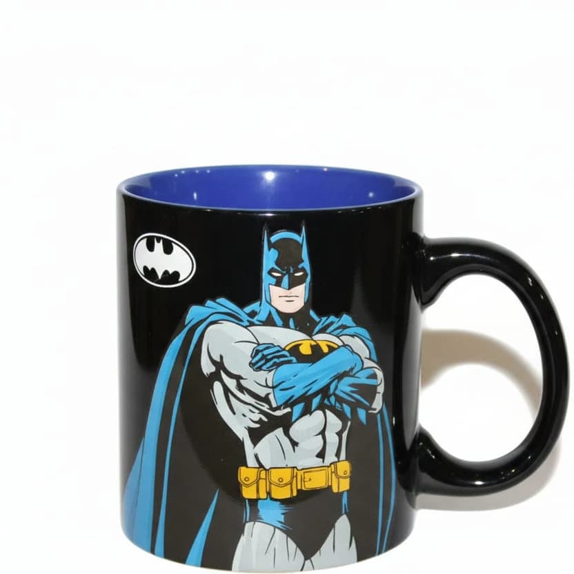 Caped Crusader Style Coffee Mug